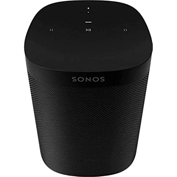 Sonos One (Gen 2) - Parlante Inteligente Con Control de Voz y Amazon Alexa Integrada - Negro ONEG2US1BLK