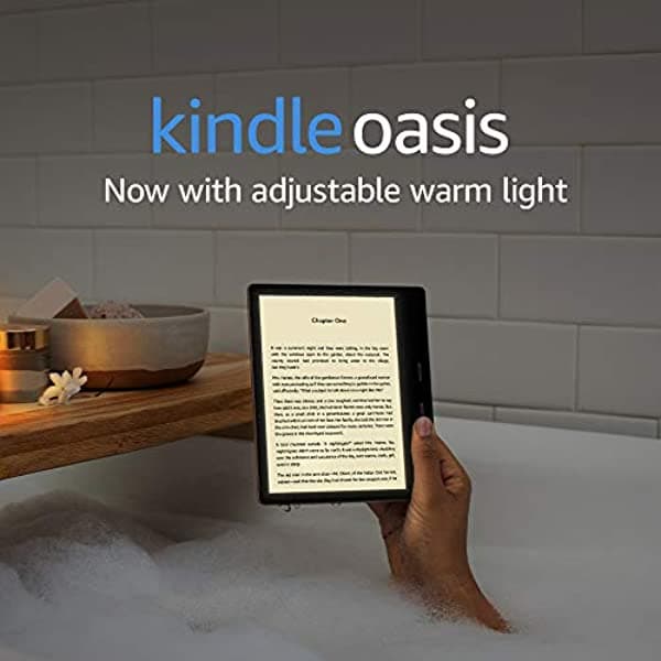 Amazon Kindle Oasis: con pantalla de 7 pulgadas y botones para cambiar de página S8IN4O