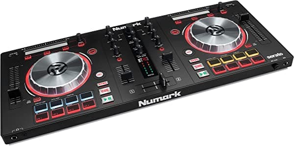 Controlador USB para DJ Numark Mixtrack 3, con almohadillas y descarga de Virtual DJ LE (para su uso con interfaz de audio externo) MixTrack Pro III