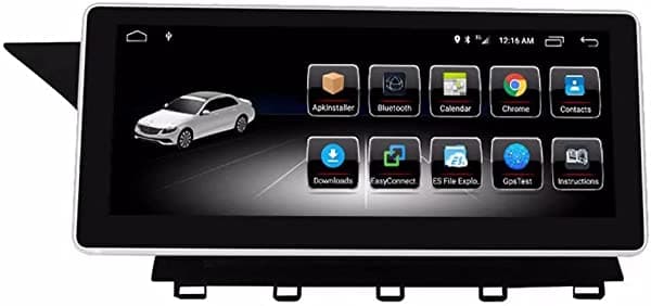 ROADYAKO Indash coche Radios Stere Player para Benz GLK 300 320 350 200 220 280 250 2009 2010 2011 2012 Android 8.1 coche Radios estéreo 4G WiFi espejo enlace RDS FM AM Bluetooth audio IPS ‎RYUB-6642GLK 09-12