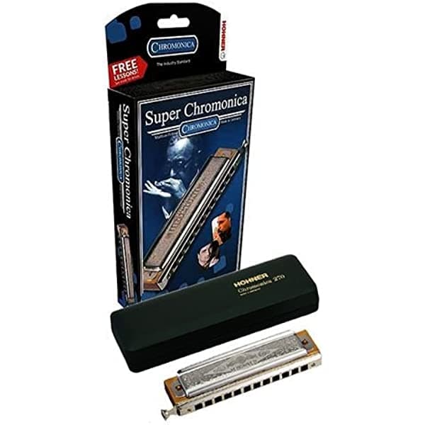 Hohner (270/48G) Super Chromonica (Nota Sol) (48 Voces con Cambio) - Armónica Cromática 48/270