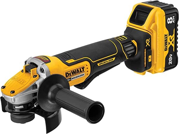 DEWALT DCG415W1 Amoladora Angular 20V MAX* XR, Gatillo, Power Detect, Disco 4-1/2 a 5 Pulgadas, Herramienta Inalámbrica
