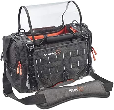 K-Tek KSTGSX Stingray X Bolsa de audio pequeña para dispositivos de sonido 633,833 y 888