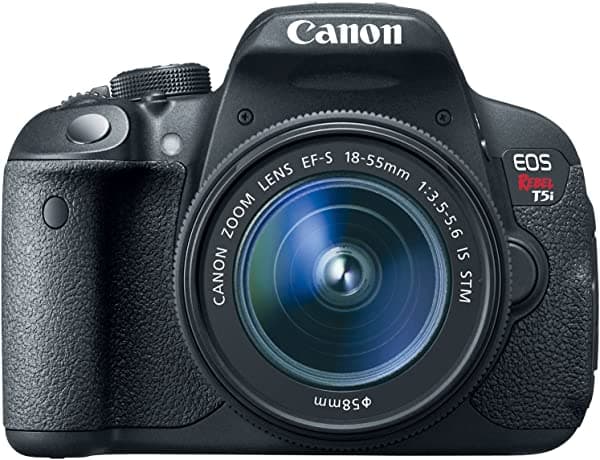 Canon EOS Rebel T5i Cámara Réflex Digital 18.0 MP CMOS con Lente 18-55mm EF-S IS STM (Canon 8595B003)