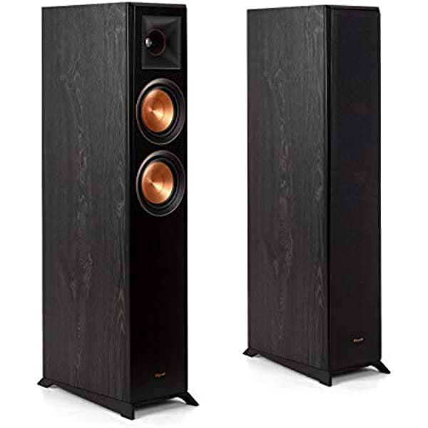 Klipsch Altavoces de pie RP-5000F (par de ébanos) RP5000FEPR