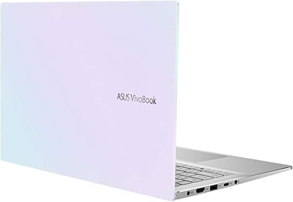 ASUS VivoBook S13 - Computadora portátil ligera y delgada., Blanco de ensueño 14" S433FA-DS51-WH