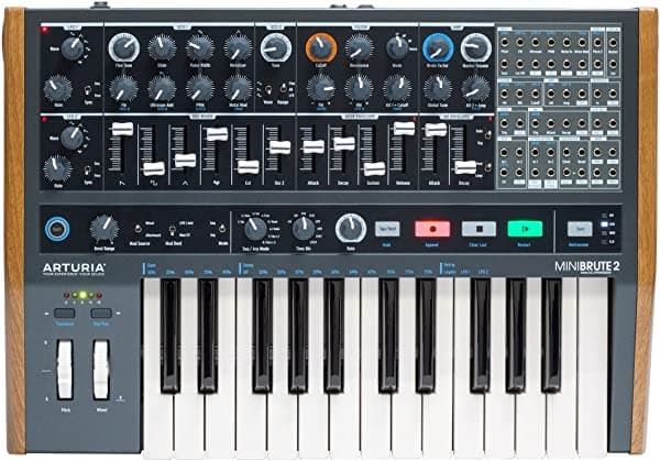 ARTURIA MiniBrute 2 Artria Sintetizador Analógico con Euro RackBrute 3U/6U