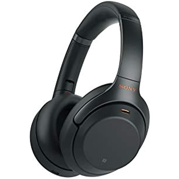 Sony WH1000XM3 - Auriculares con cancelación de ruido, auriculares inalámbricos Bluetooth over-ear, color negro (versión 2018) WH1000XM3/B