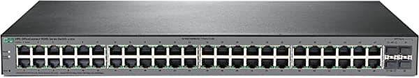 Aruba a Hewlett Packard Enterprise company Conmutador inteligente HPE OfficeConnect 1920S de 48 puertos-48xGE 10/100/1000 | 4X SFP | Sin ventilador (JL382A)