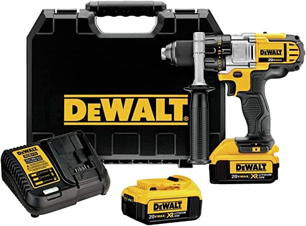 DeWalt DCD980 M2 20 V max XR Li-Ion Premium Drill/Driver Kit de 3 velocidades