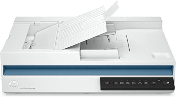 HP ScanJet Pro 2600 f1, escaneo rápido a 2 caras y alimentador automático de documentos (20G05A) SJP 2600 f1