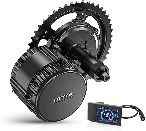 BAFANG BBS01B 36V 250W/350W Kit de Conversión para Bicicleta Eléctrica BBS02B 36V 500W Kit de Conversión para Bicicleta Eléctrica para Accesorios de Bicicleta de Montaña y Bicicleta de Carretera Kit de Conversión para E-Bike