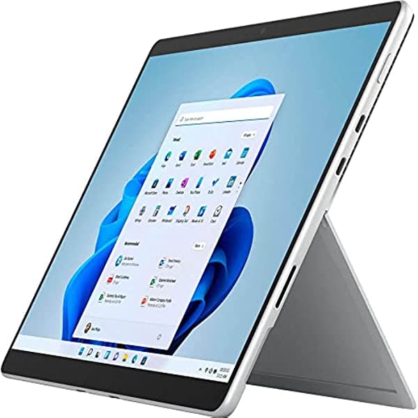 Microsoft Surface Pro 8 - Pantalla Táctil 13" - Intel Core i5 - 8GB RAM - SSD 128GB - Solo dispositivo - Platino (Último Modelo) 8PN-00001