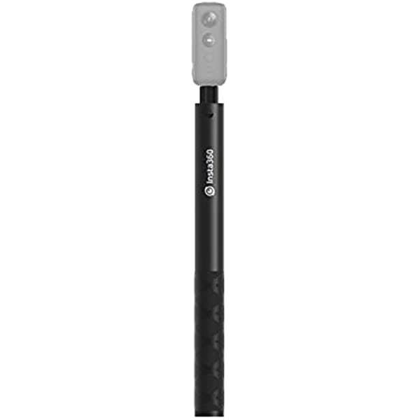 Insta360 Palo selfie invisible de 1/4 pulgadas, tornillo de 11.0 in-47.2 in, longitud ajustable para cámara Insta360 ONE X2/ONE X3/Insta360 ONE X/ ONE/ EVO/ONE R