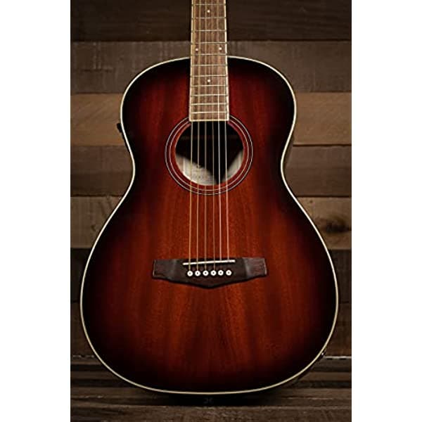 Ibanez PN12E - Guitarra Electroacústica De Caoba Vintage Sunburst PN12EVMS