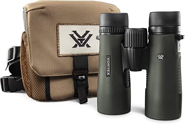 Vortex Diamondback HD 8x42 Binoculares - Sistema Óptico HD, Agarre Antideslizante, Impermeable, Antiempañante, Antichoque, Estuche GlassPak, Garantía Ilimitada