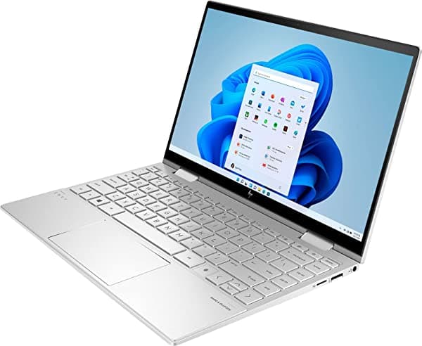 HP - Portátil con pantalla táctil OLED 2 en 1 de 13.3 pulgadas Envy x360 - Intel Evo Core i7 - Memoria de 8 GB - SSD de 512 GB - Plata natural 13m-bd1033dx