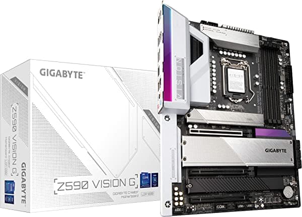 Gigabyte Z590 Vision G (Lga 1200/Intel Z590/Atx/3X M.2/Pcie 4.0/Usb 3.2 Gen2X2 Type-C/2.5Gbe Lan/Placa Madre)