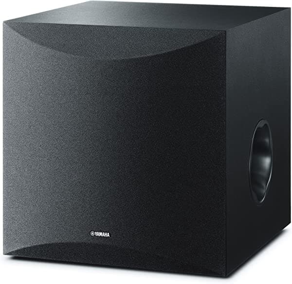 Yamaha - Subwoofer activo de 10 pulgadas y 100 W, color negro (NS-SW100BL)