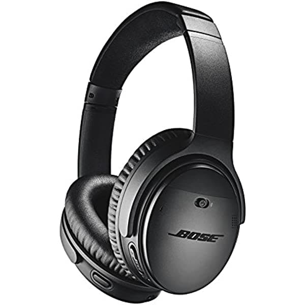 Bose QuietComfort 35 II Auriculares Inalámbricos Bluetooth Cancelación de Ruido con Control de Voz Alexa - Negro (Bose 789564-0010)