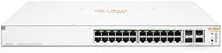 Aruba Instant On 1930 24 Puertos Gb Ethernet 24Xge Poe (195W) 4X 1G/10G Sfp+ L2+ Smart Switch Us Cable (Jl683A#Aba)