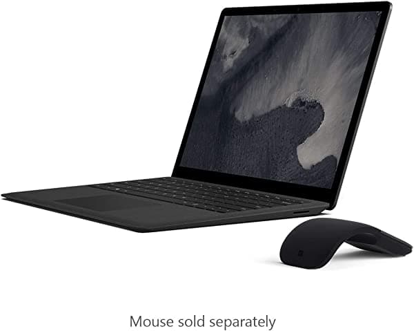 Amazon Renewed Microsoft Surface Laptop 2 (Intel Core i5, 8 GB de RAM, 256 GB) - Negro (reacondicionado) DAT-00009