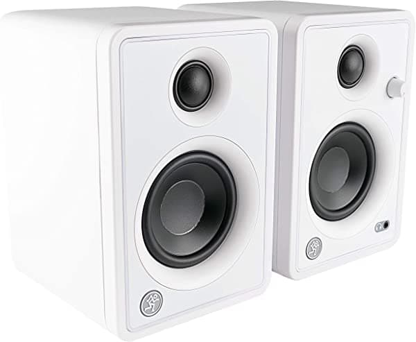 Mackie CR3-XBT Monitores Multimedia de 3 pulgadas con Bluetooth Edición Limitada Blancos (Par) CR3-XBTLTD-WHT (Pair)