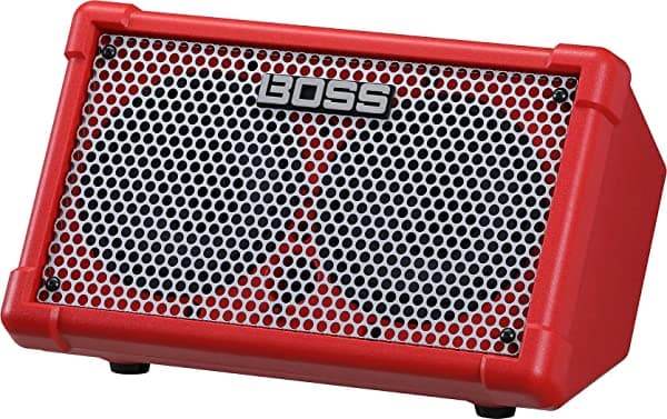 Boss Cube Street II - Amplificador combo de guitarra de 10 vatios y 2 x 6.5 pulgadas (rojo) AUS-CUBE-ST2-R