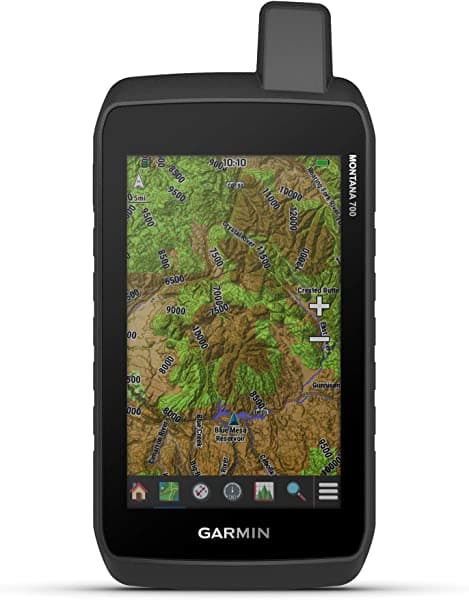 Garmin Montana 700, GPS Portátil Robusto, Mapeo Enrutable para Carreteras y Senderos, Pantalla Táctil a Color de 5" Apta para Uso con Guantes 010-02133-00
