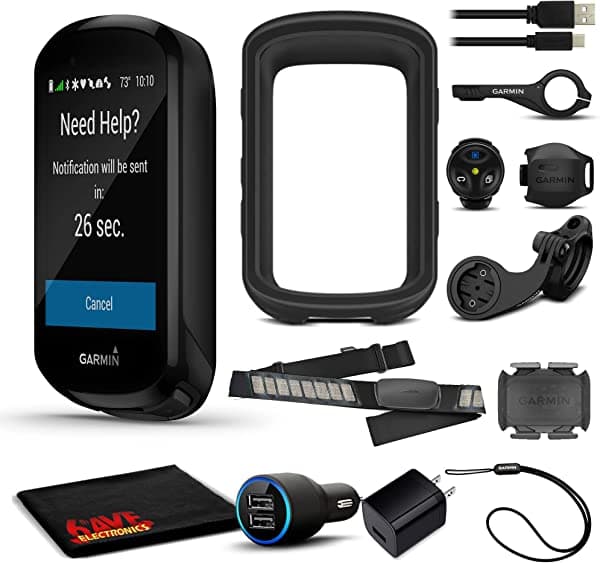 Garmin Paquete De Sensores Edge 830 Con Adaptadores De Carga Extra Y Paño De Limpieza 6Ave 010-02061-10