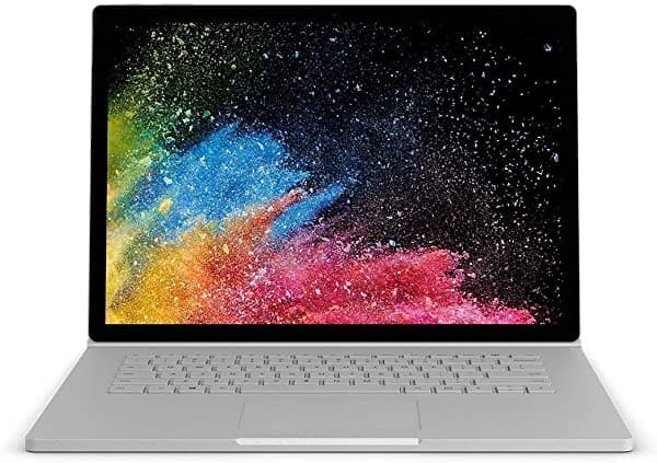 Amazon Renewed Microsoft Surface Book 2 JJQ-00001, notebook 2 en 1 con pantalla táctil de 15", Intel Core i7-8650U, 16 GB de RAM, 256 GB SSD, GTX1060, Windows 10 Pro 64Bit (reacondicionado)