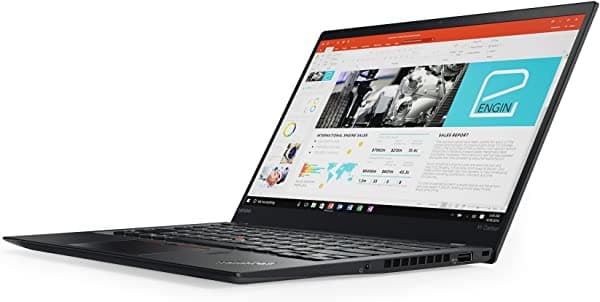 Lenovo ThinkPad X1 Carbon 5ª generación i7-7600U 2.80Ghz 16GB RAM 512GB SSD Win 10 Pro webcam (reacondicionado)
