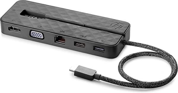 HP USB-C Mini Dock: Mini Estación de Acoplamiento USB-C 1PM64AA#AC3