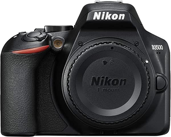 Nikon Cámara réflex digital D3500 [solo cuerpo] 24.2 megapíxeles - Versión internacional - Sin garantía (negro) D3500 DSLR Body