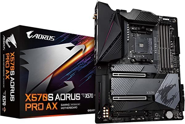 GIGABYTE X570S AORUS PRO AX (AMD Ryzen 3000/ X570S/PCIe 4.0/ SATA 6Gb/s/USB 3.1/ ATX/placa base para juegos)