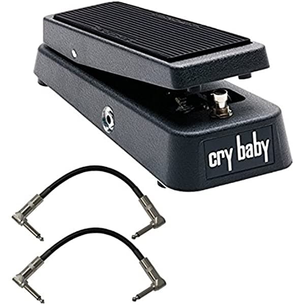 Dunlop Crybaby GCB-95 Pedal Wah Clásico con 2 Cables de Conexión GRATIS