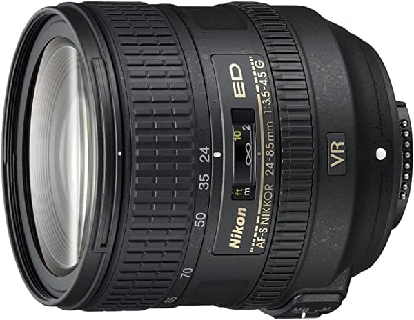 Amazon Renewed Nikon AF-S Nikkor 24 - 85 mm f/3.5 - 4.5 g ed VR Lens para Nikon DSLR Cámaras (Reacondicionado Certificado) 2204