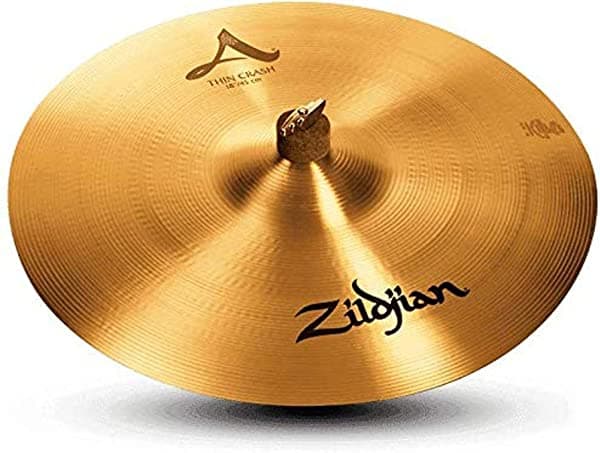 Zildjian A Series Thin Crash Cymbal - Platillo crash delgado de 18 pulgadas ZIL A0225