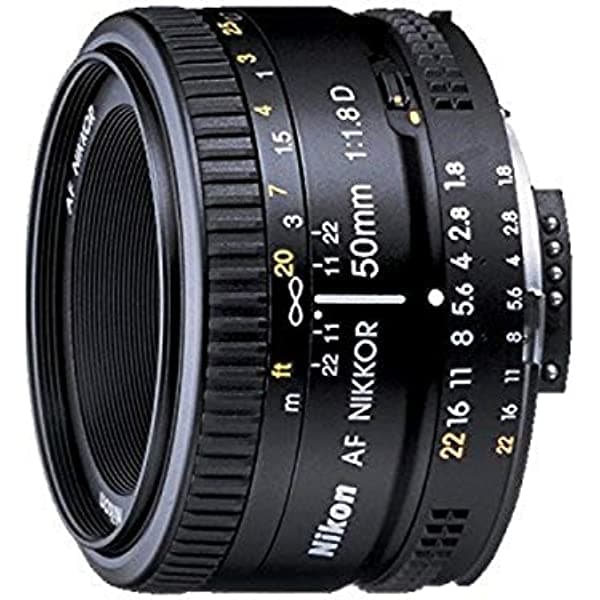 Nikon Lente AF FX NIKKOR de 1.969 in f/1.8D para cámaras DSLR Nikon 2137