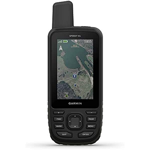 Garmin GPSMAP 66s, Dispositivo de Mano Robusto con Multisatélite y Sensores, Pantalla a Color de 3" 010-01918-00
