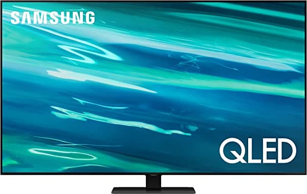 SAMSUNG 55-Inch Class QLED 4K UHD Serie Q80A con Array Directo Completo, HDR Cuántico 12x, Altavoces de 6 - 2.2.2CH 60W, Sonido con Seguimiento de Objeto, Smart TV con Alexa Integrado (QN55Q80AAFXZA, Modelo 2021)