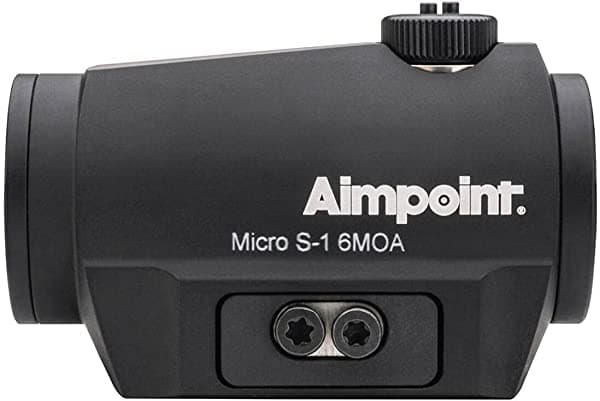 Aimpoint Micro S-1 visor reflex punto rojo - 6 MOA - mira para banda de escopeta - 200369