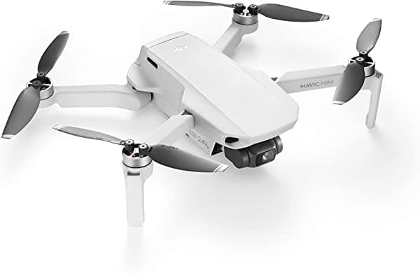 Amazon Renewed DJI Mavic Mini Drone FlyCam Cuadricóptero con Cámara de 2.7K, Gimbal de 3 Ejes, GPS y 30 Minutos de Tiempo de Vuelo (reacondicionado) CP.MA.00000120.01