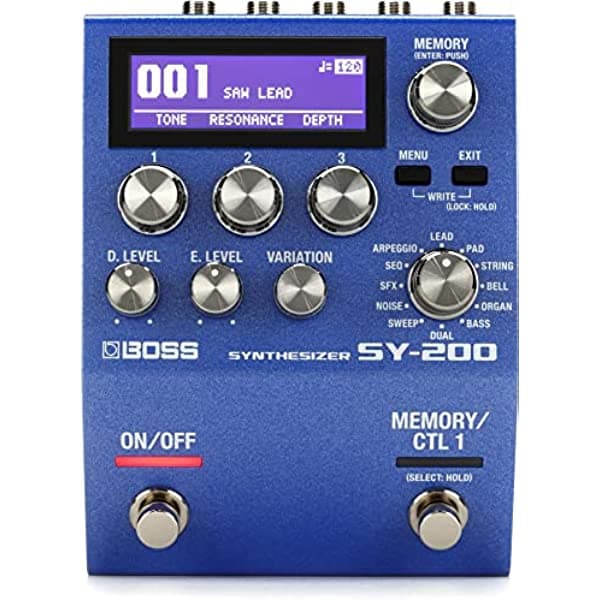 Boss SY-200 Pedal Sintetizador de Guitarra