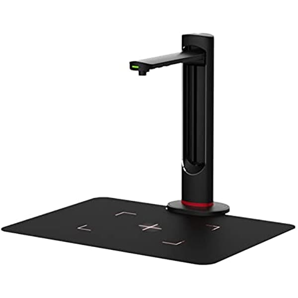 YUNZHIDUAN 21MP Book Scanner, Document Camara Scanner, Capture Size A3 Con OCR Multi-Language Recognition, Built-in Mic, Auto Flatten Curvo Page Technology, para Office & Teacher YZ0132001257