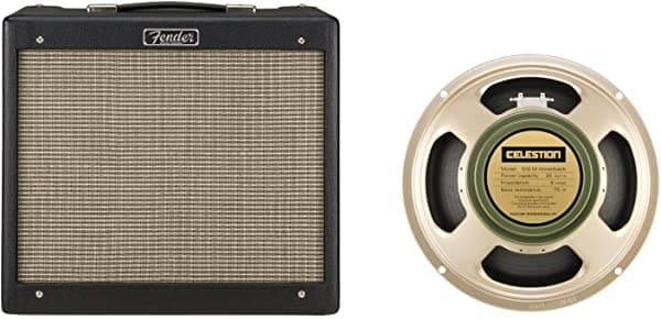 Geartree Fender Special Run Blues Jr IV - Amplificador de guitarra de tubo, 15 vatios, controlador de espalda verde 2231500002