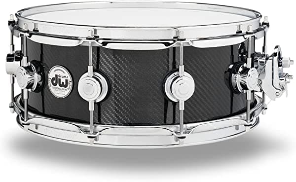 Drum Workshop PDP Caja de fibra de carbono 14 x 5.5 pulgadas. DRVF5514SVC