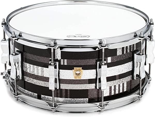 Ludwig Classic - Tambor de arce (6.5 x 14.0 in), diseño de chispa digital LS403XXA5
