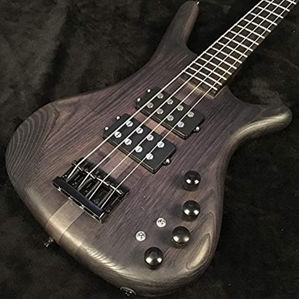 GZSZYA Bajo eléctrico de cuerpo sólido de 4 cuerdas, cuerpo de caoba y mástil de arce, guitarra clásica (tamaño 39 pulgadas) 210314
