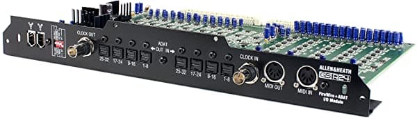 Allen & Heath gs2-r24-fire-a 32 x 32-Channel FireWire/ADAT módulo de interfaz para gs-r24 Studio mezclador de grabación AH-M-GS2R24-FIRE-A